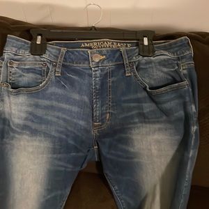 Pair of American Eagle jeans. size is 34x34